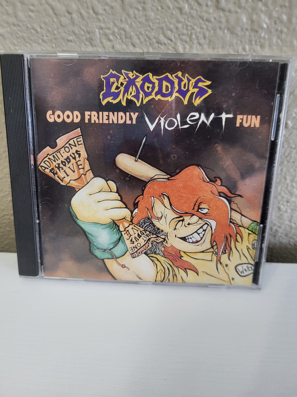 Exodus - Good Friendly Violent Fun 1991 Cass, Album Relativity CD